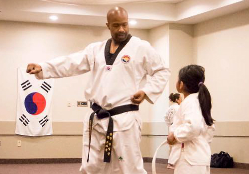 Instructor Teaching a Movement